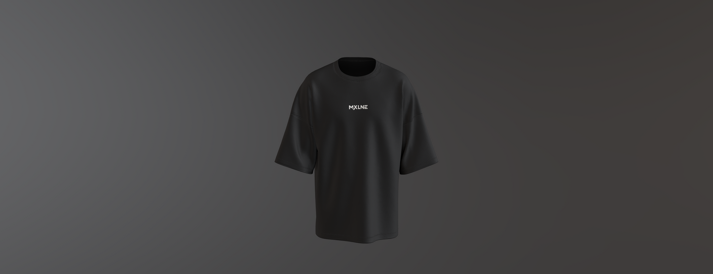 Debut Drop - Oversized T- Shirt - Obsidian